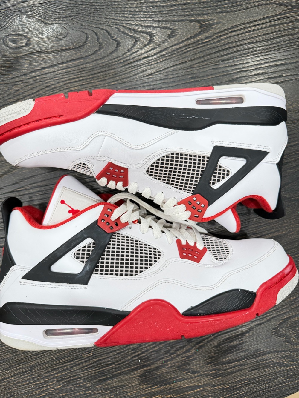 Size 13 Jordan 4 Retro Fire Red 2012